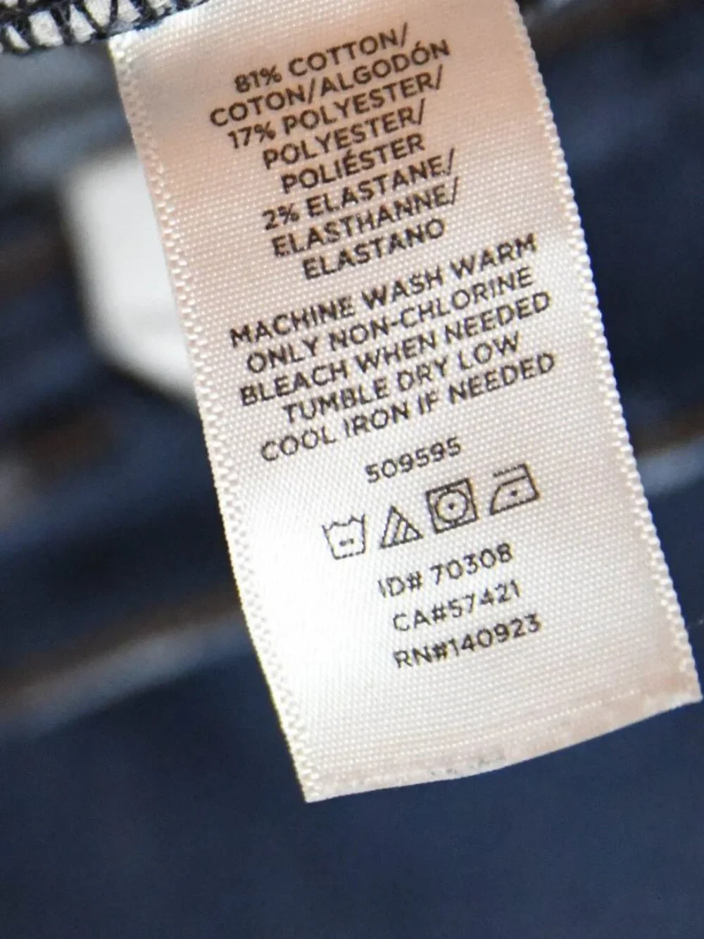 Ann Taylor Blue LOFT Outlet Modern Skinny Size 4 Petite Jeans Dark Wash